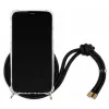 Lookabe custodia per telefono con collana per iPhone X/XS, oro/nero