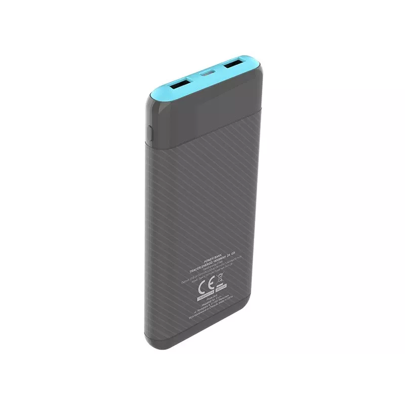 PowerBank EnerGo 10000mAh grigio-blu