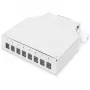 Cassetto di giunzione Digitus DN-96891 per 8 accoppiatori LC/DX