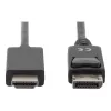 Cavo adattatore DisplayPort 1.2 con blocco 4K 60Hz UHD Type DP/HDMI A M/M nero 2 m