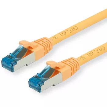 VALUE - Cavo patch - RJ-45 (M) su RJ-45 (M) - 2 m - SFTP, PiMF - CAT 6a - senza alogeni, stampato, protezione antiurto senza linguetta, conduttore a trefoli - giallo (21.99.1932)