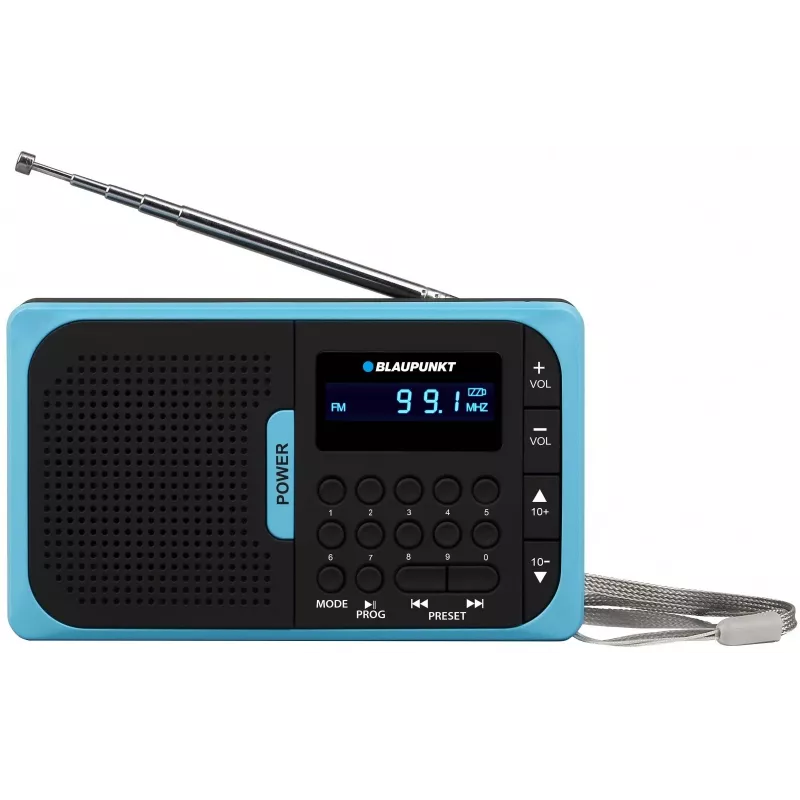 Blaupunkt PR5BL radio analogica nero, blu