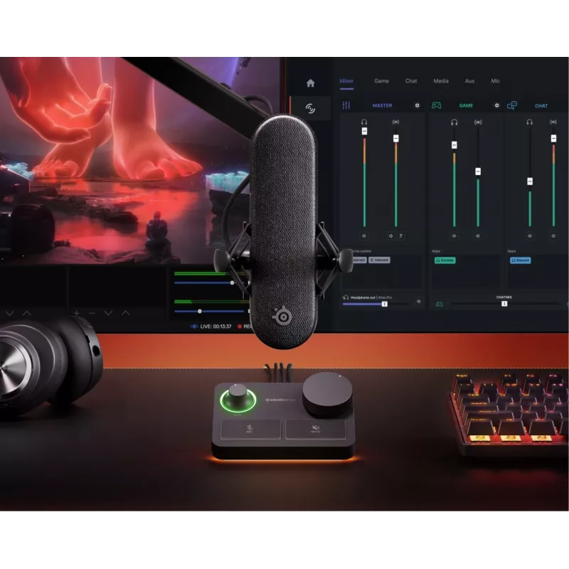 Microfono PC Steelseries ALIAS PRO