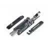 Multitool Topeak Hexus X nero acciaio inox 90mm