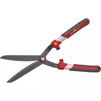 Tagliasiepi WOLF-Garten HS-CP con piccole impugnature in alluminio, rosso/grigio