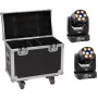 Set luci LED EUROLITE TMH-H90 2x con valigia e ruote