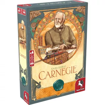 Pegasus Spiele Carnegie gioco da tavolo economia