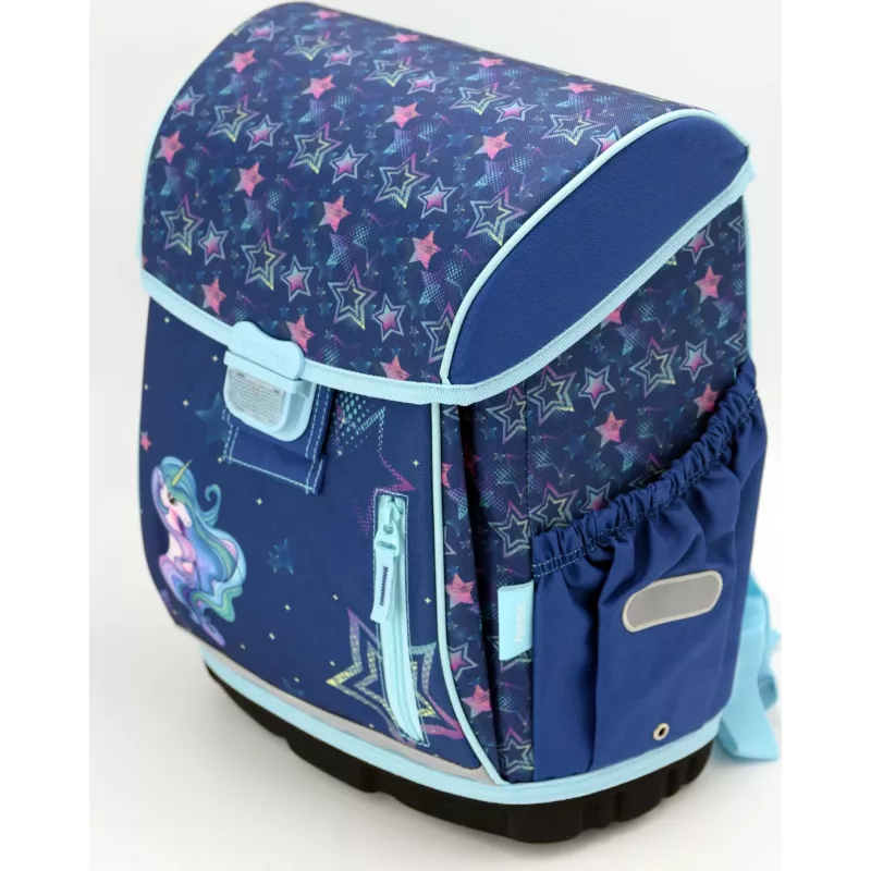Zaino scuola HAMA 00129681 Rainbow Unicorn – zaino leggero per bambini con spallacci regolabili