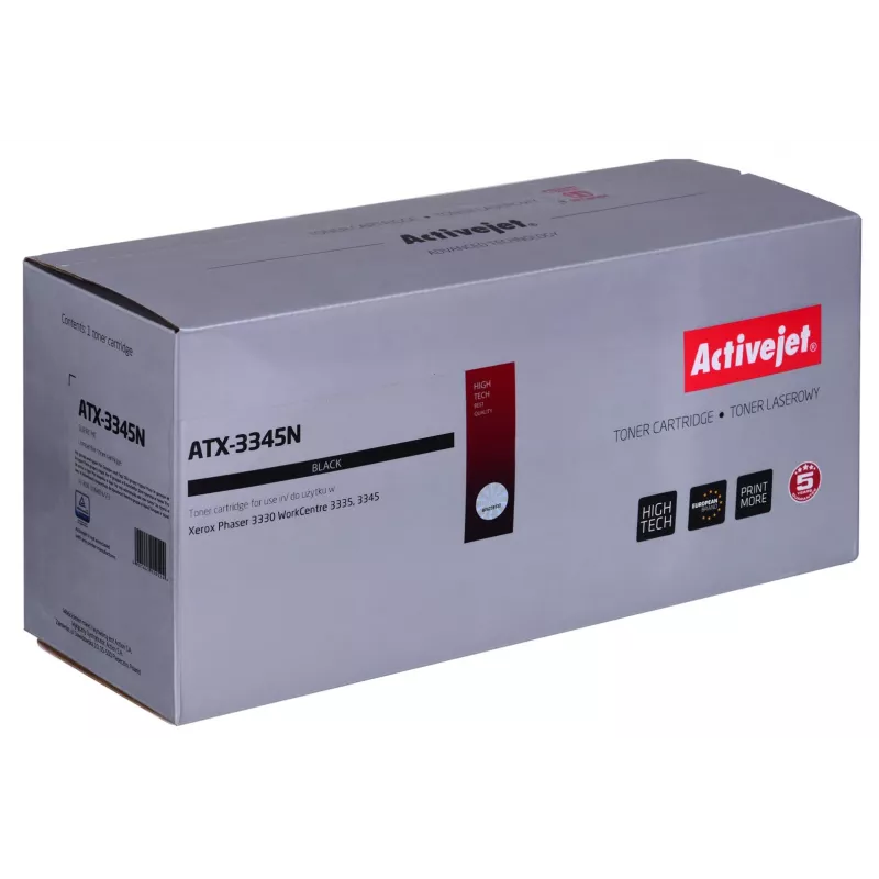 Activejet ATX-3345N cartuccia toner (sostitutivo per Xerox 106R03773; Supreme; 3000 pagine; nero)
