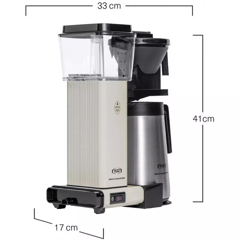Caffettiera Moccamaster 1,25L KBG 741 beige