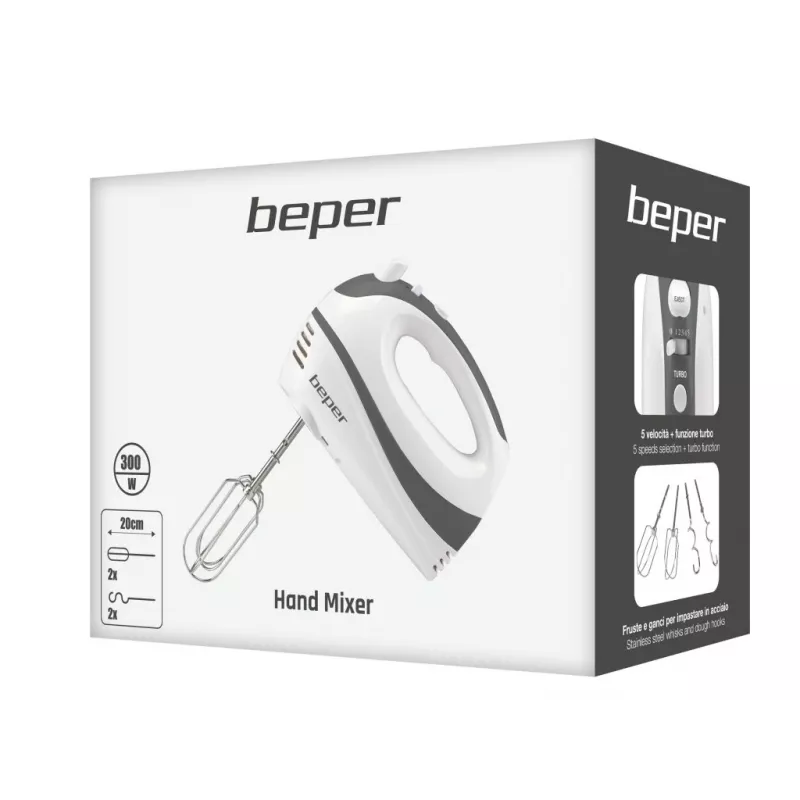 Frullatore a mano Beper P102SBA100