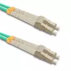Cavo in fibra ottica Qoltec 54082 LC OM3 20 m aqua