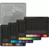 Faber-Castell Black Edition matite colorate, 100 pz. in scatola di metallo (116490)