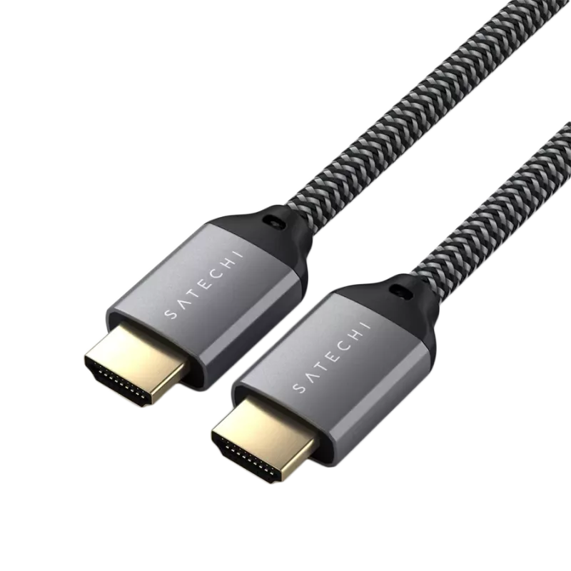 Satechi ST-8KHC2MM - 2 m - HDMI Type-A (Standard) - HDMI Type-A (Standard) - grigio