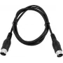 Cavo MIDI 5 poli Omnitronic 1,2 m – connettore DIN simmetrico per dispositivi MIDI