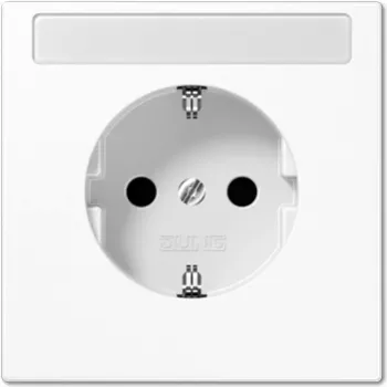 Presa da incasso JUNG LS 1520 NA WW, tipo F, bianco