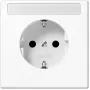 Presa da incasso JUNG LS 1520 NA WW, tipo F, bianco