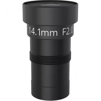 Obiettivo per telecamera di sicurezza AXIS 03140-001 – lunghezza focale 14,1 mm, angolo di visuale orizzontale 31°, nero