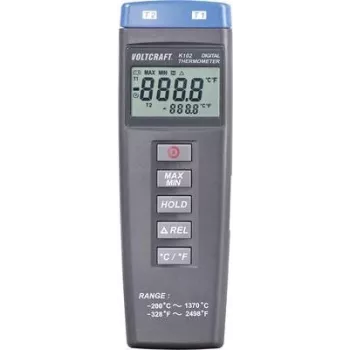 Voltcraft K102 misuratore di temperatura, termometro -200 - +1370 °C tipo K (308)