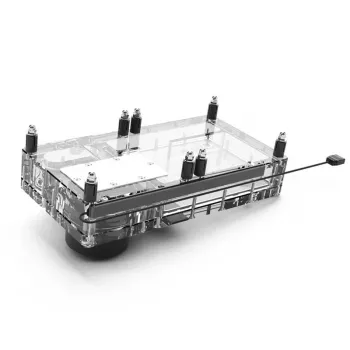 Alphacool Core Flat Reservoir 240, con pompa VPP - destra