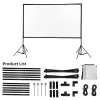 Extralink Schermo di Proiezione Pieghevole 100 PSF-100, 16:9, 220x125cm, Bianco
