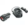 Bosch 1 600 A01 L3D Set batteria e caricabatterie per utensili senza filo