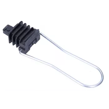 Supporto per cavi in fibra ottica Extralink AC-12 per 2–24 fibre, Ø fascio max 1,2 cm, ABS e metallo, nero