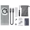 Case esterno GrauGear M.2 NVMe con ventola 20Gbit - case per unità - case (G-M206-20G-F)