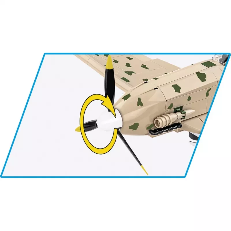 Gioco di costruzione Cobi Macchi C.202 Folgore modello 5760 – kit modello in scala