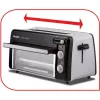 Tostapane Tefal TL6008 2 fette 1300 W alluminio nero