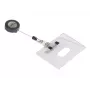 Durable 8016 portabadge orizzontale trasparente 10 pezzi