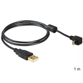 Cavo USB DeLOCK USB 2.0 1 m Micro-USB B nero