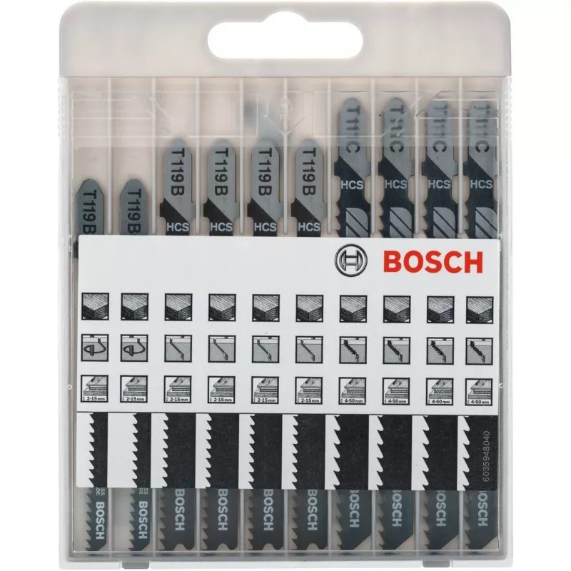 Lama per seghetto alternativo/seghetto da traforo/seghetto alternativo Bosch 2 607 010 629