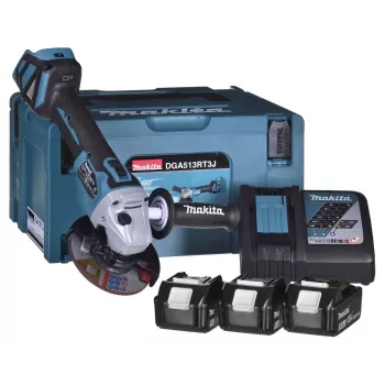 Smerigliatrice angolare 18V 3x5.0Ah batteria DGA513RT3J MAKITA