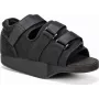 Scarpa postoperatoria MDH XL nera — scarpa postoperatoria medicale, taglia XL, tomaia sintetica, suola esterna in EVA