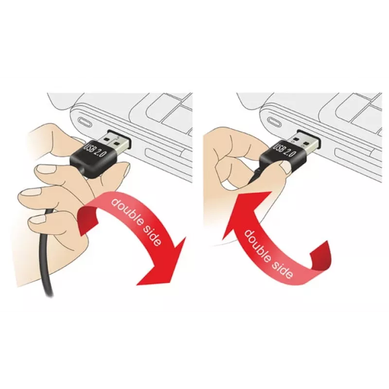 Cavo USB DeLOCK 3 m USB 2.0 A - Mini-USB m/m