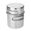 ESBIT Pentola in acciaio inox 1 L acciaio inox