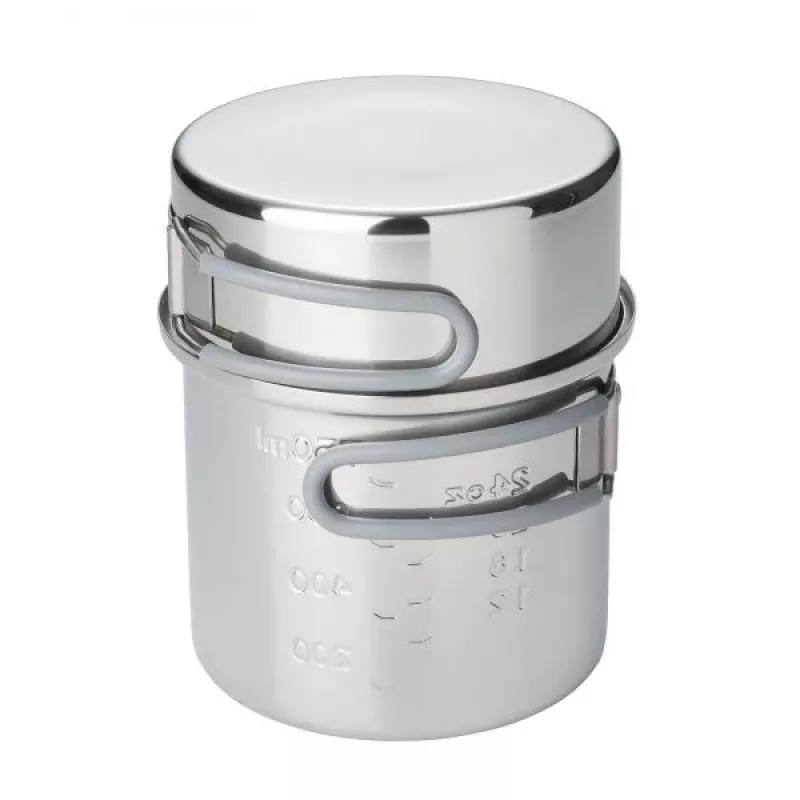 ESBIT Pentola in acciaio inox 1 L acciaio inox