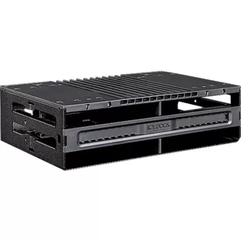 ICY DOCK - MB024SP-B - flexiDOCK Telaio estraibile senza vassoi per 4x SSD/HDD SAS/SATA da 2,5