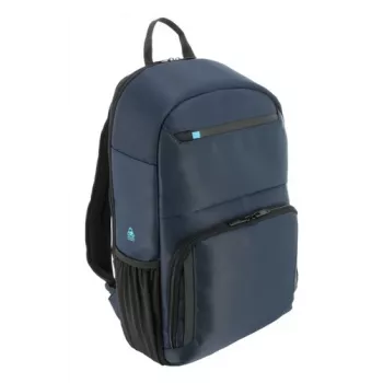 Zaino casual Mobilis 005042 nero blu navy poliestere 320x140x470mm