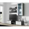 Cama supporto TV SOHO 180 grigio/bianco lucido