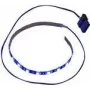Striscia LED Inter-Tech 88885448 300 mm nero blu 18 lampade