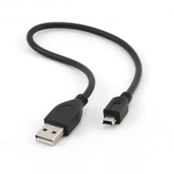 Gembird cavo USB 2.0 A a Mini-USB maschio 0,3 m grigio