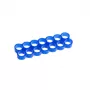 Pettine per cavi E22 14-Slot Stealth - blu