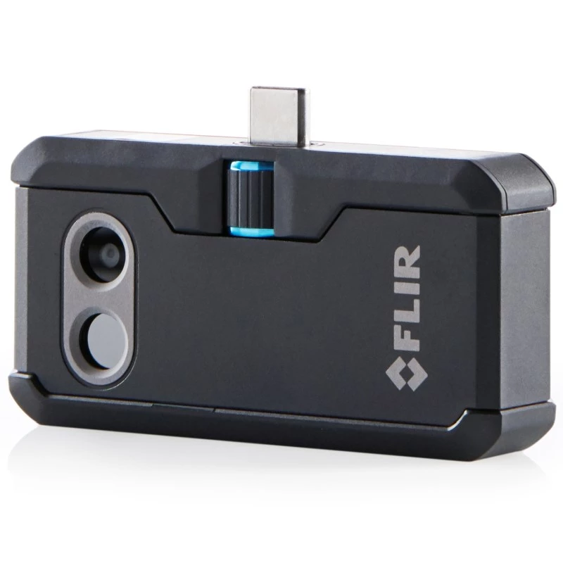 FLIR One Pro FP3IC termocamera per iPhone USB-C, 160x120 px, MSX, VividIR, fino a 400 °C, nera