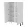 Vetrina Cama Meble PALAZZO BIS 1000×390×1660 mm bianco opaco