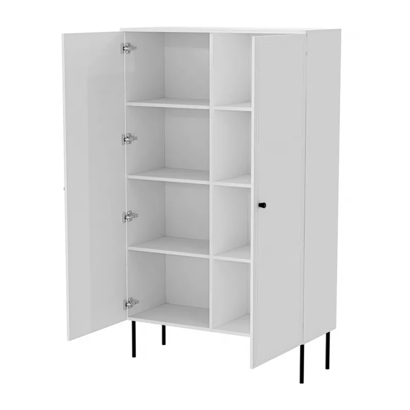Vetrina Cama Meble PALAZZO BIS 1000×390×1660 mm bianco opaco