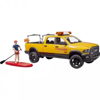 Veicolo di soccorso giocattolo con figura BRUDER 02506 — plastica ABS, età consigliata 4+
