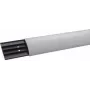 Hager SL1807507030 - canalina portacavi - 2 m - RAL 7030, grigio pietra