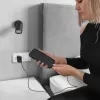 Qoltec 52381 Super Quick caricabatterie PD | 1xUSB-C | 1xUSB | 90W | 5-20V | 2,4-4,35A | nero